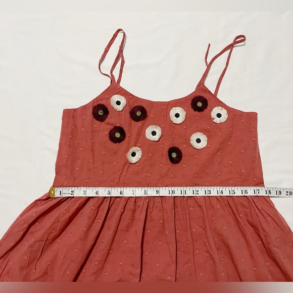 ✨2 x Host Pick✨Madewell Embroidered Sunflower Cami Dress - Picture 13 of 16